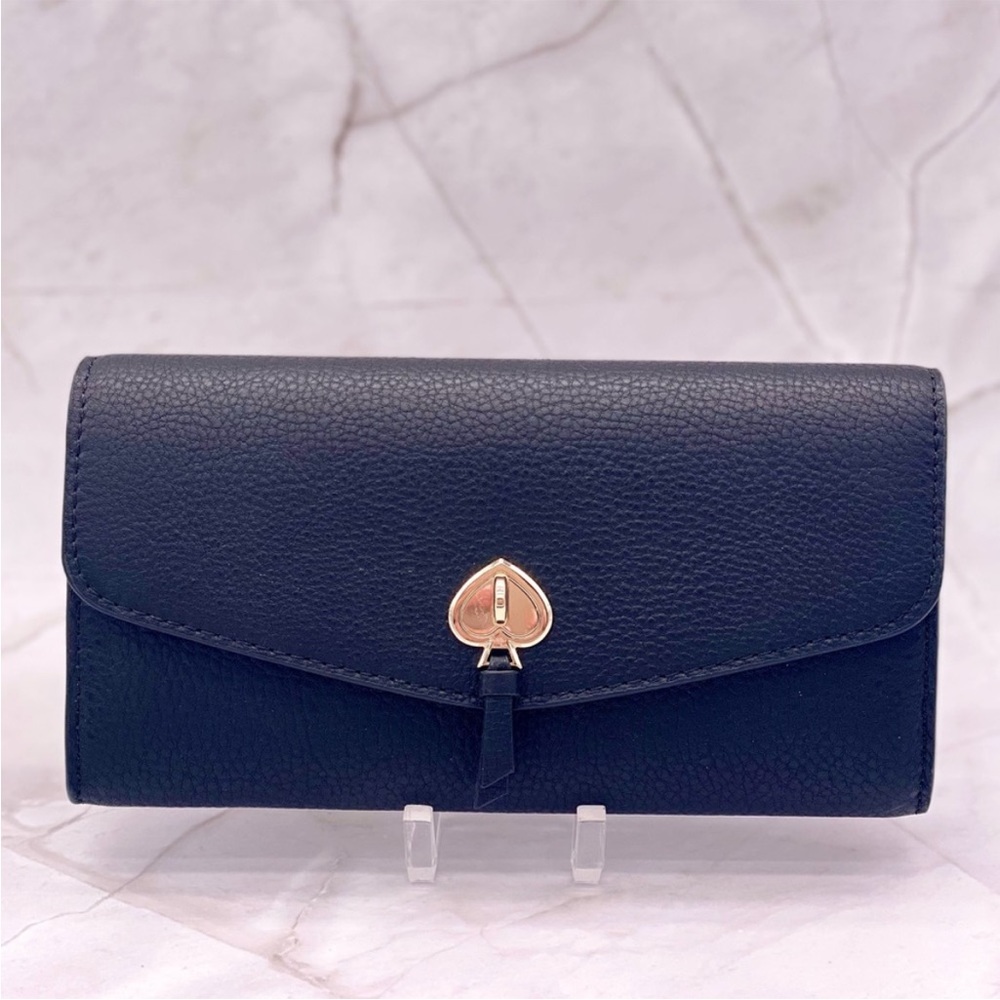 Kate Spade Marti Large Slim Flap
Wallet Black